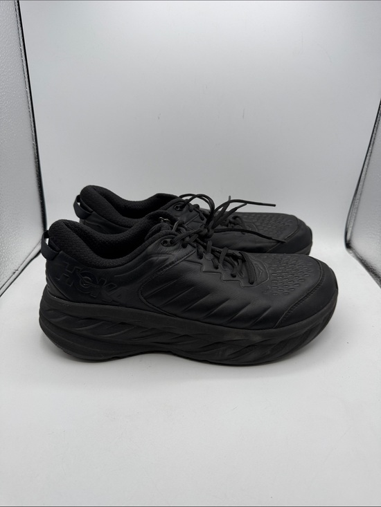 Hoka Other - Hoka BONDI SR Men's 12.5 All-Black Cushioned Work Sneakers S1